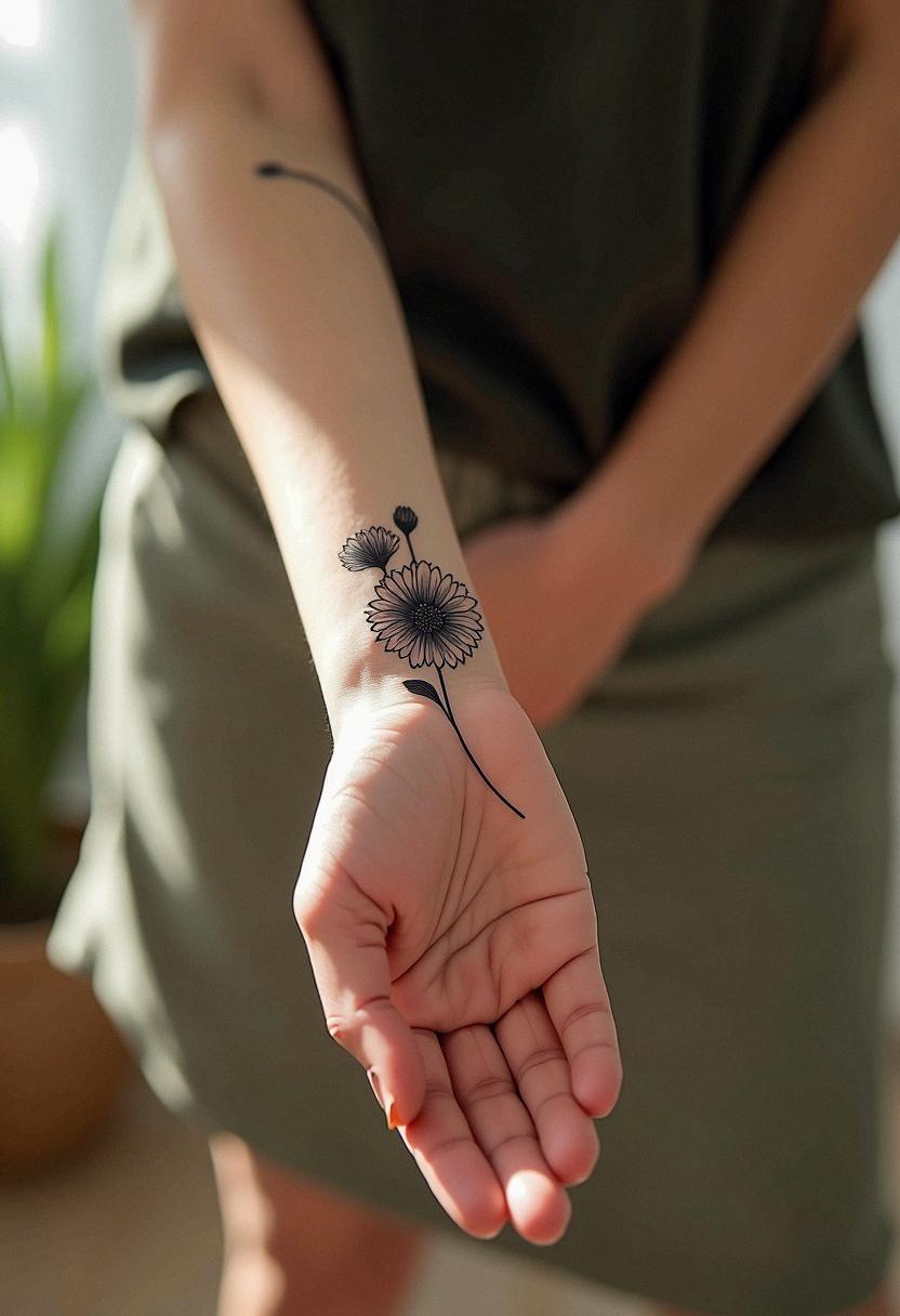 black dahlia tattoo