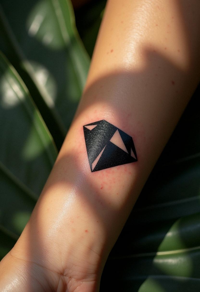 black diamond tattoo