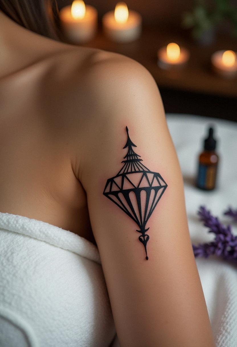black diamond tattoo
