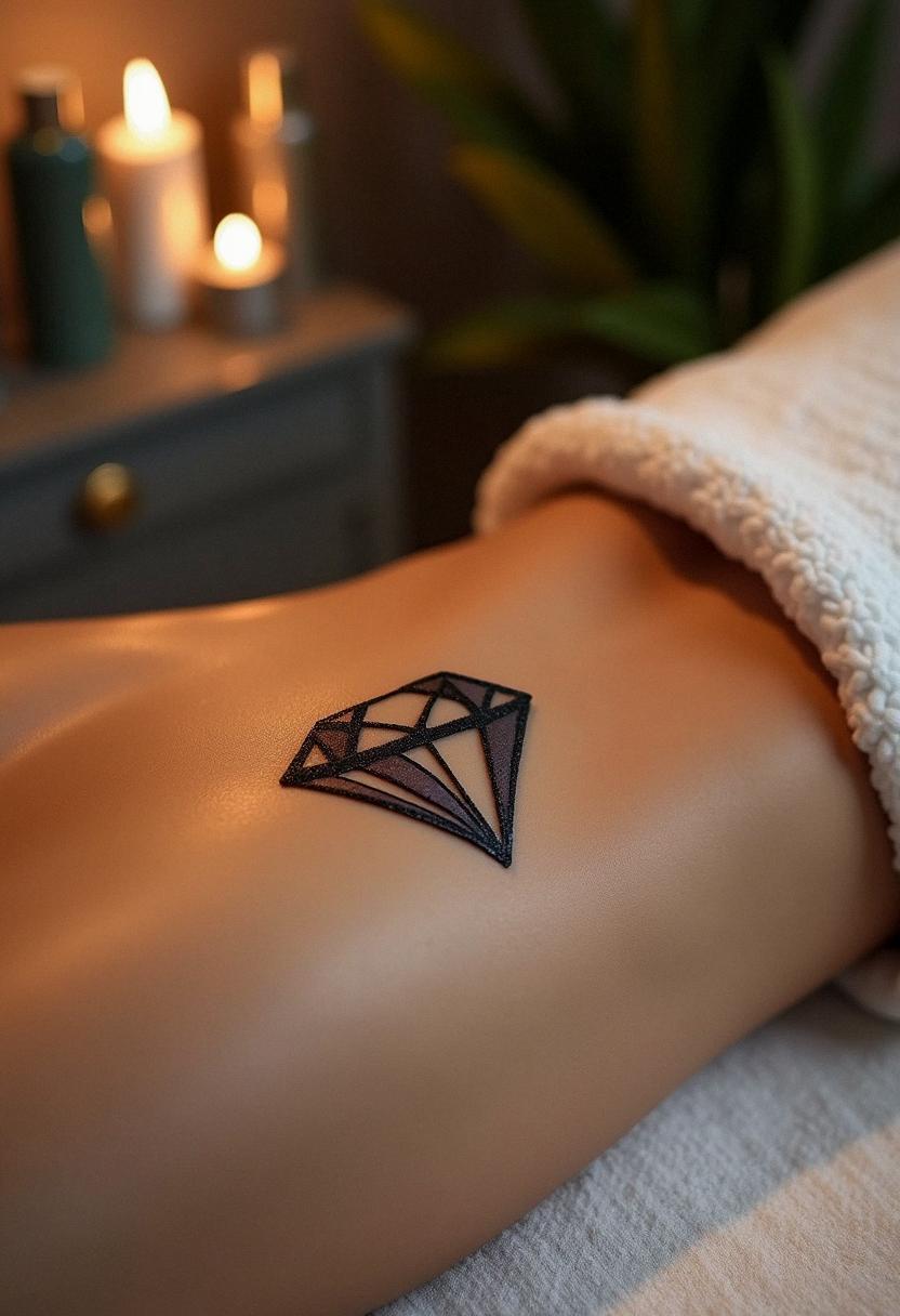 black diamond tattoo