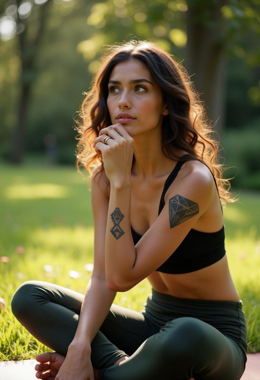 black diamond tattoo