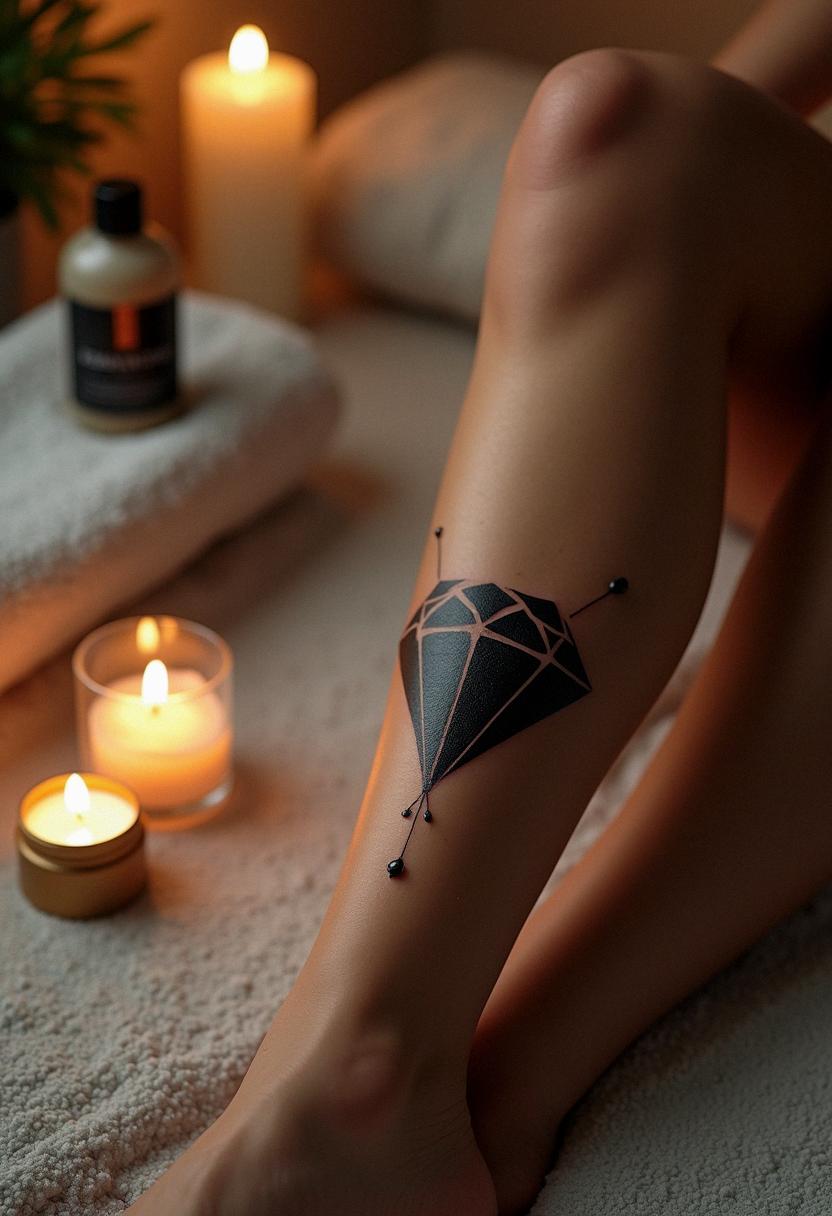 black diamond tattoo