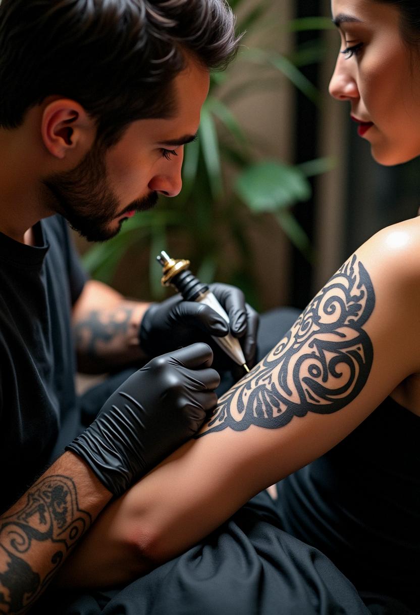 black tattoo