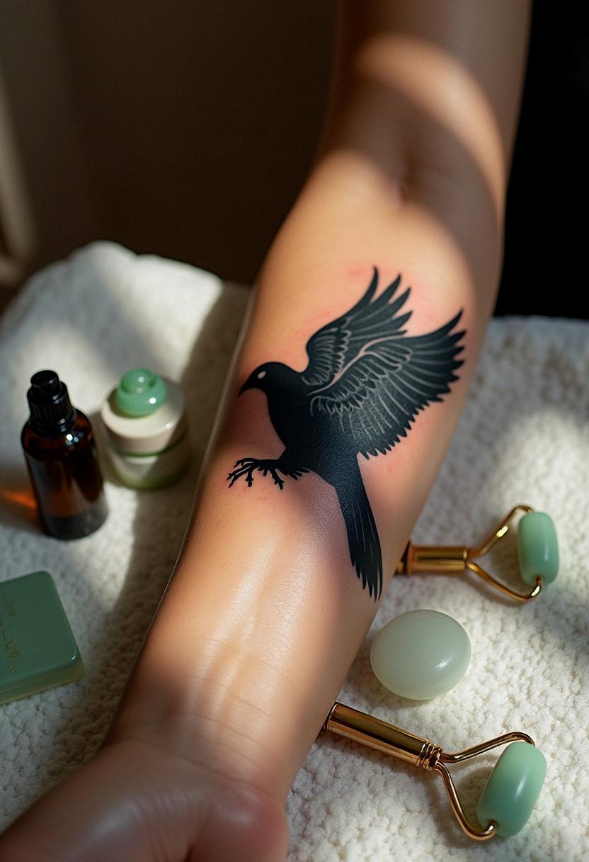 blackhawk bird tattoo