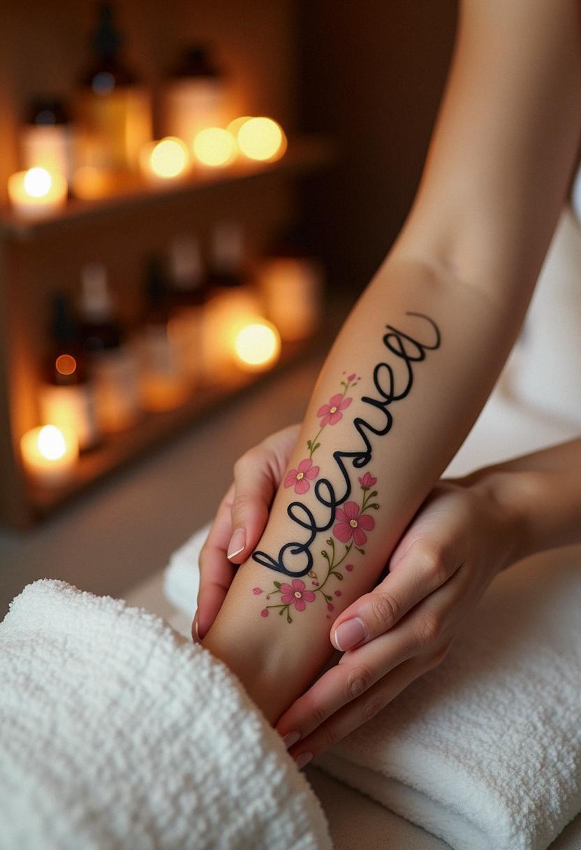 blessed tattoo