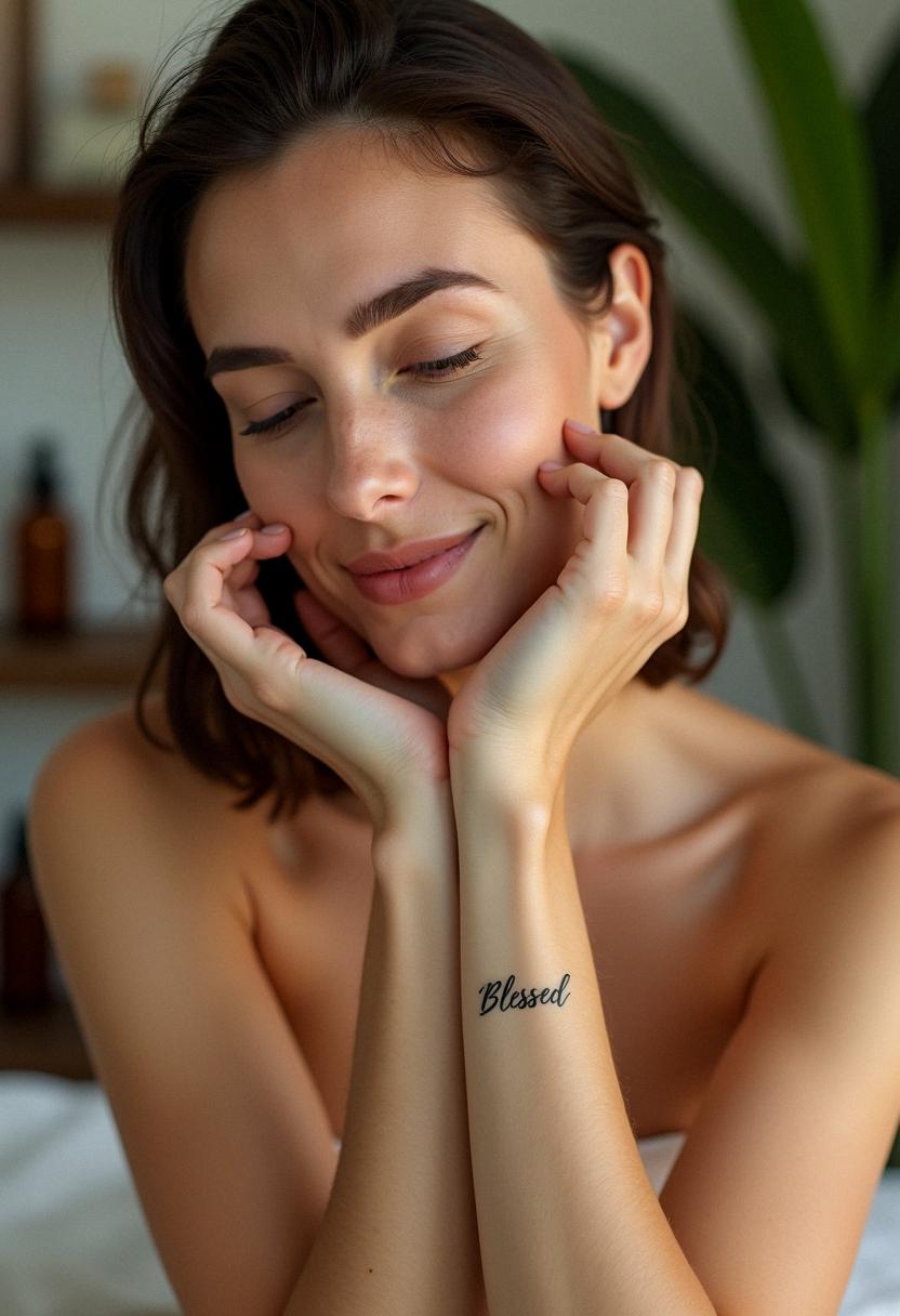 blessed tattoo