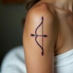 Bow And Arrow Tattoo 00001
