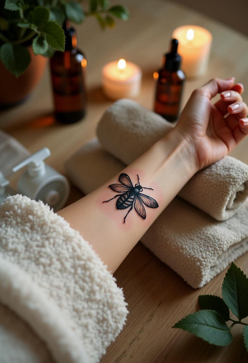 bug tattoo