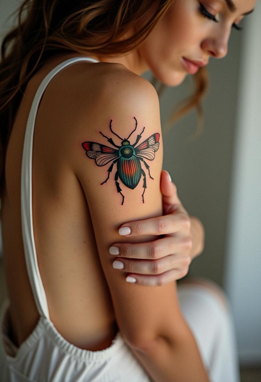 bug tattoo