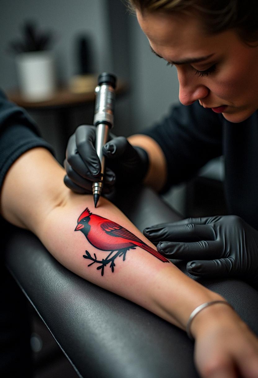 cardinal tattoo