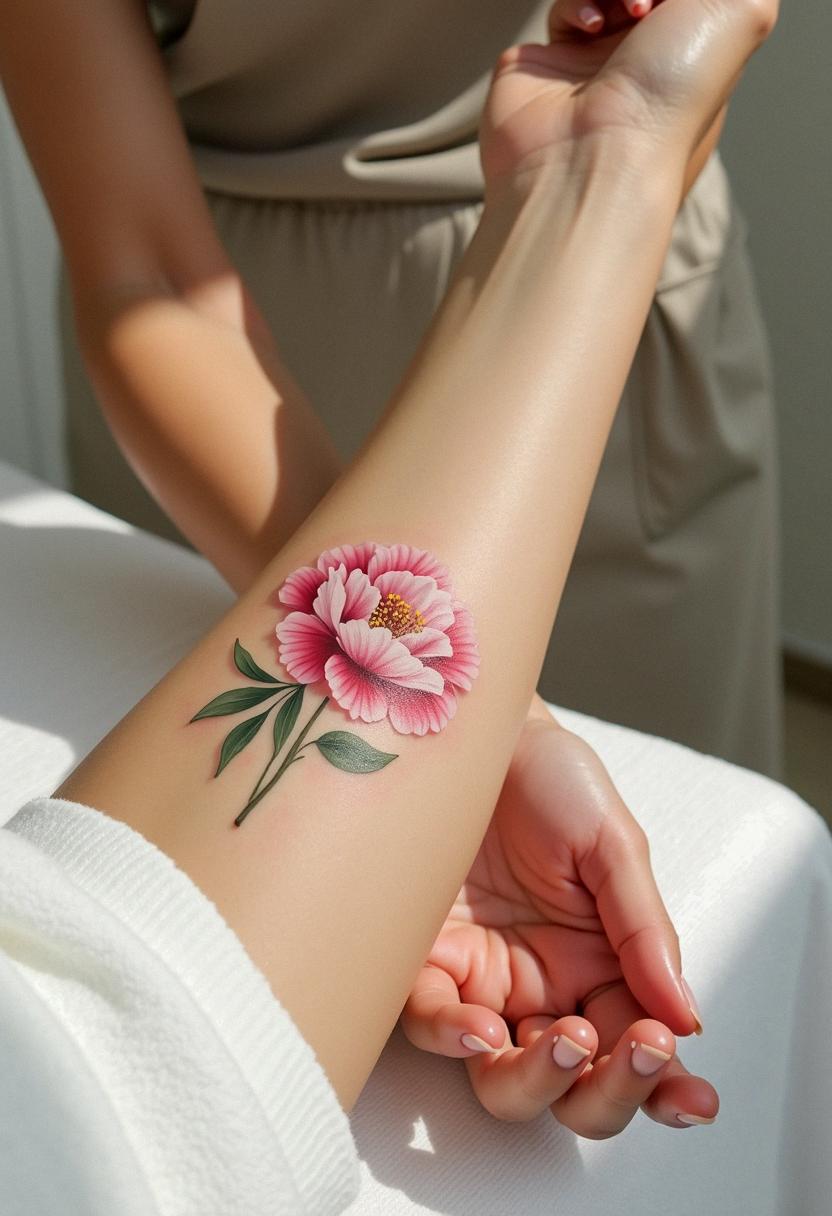 carnation tattoo