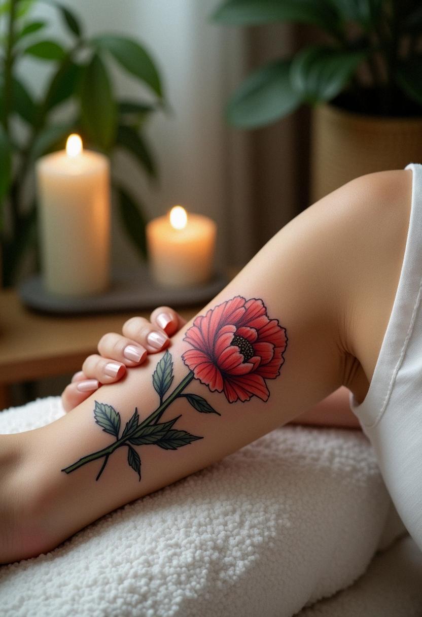 carnation tattoo