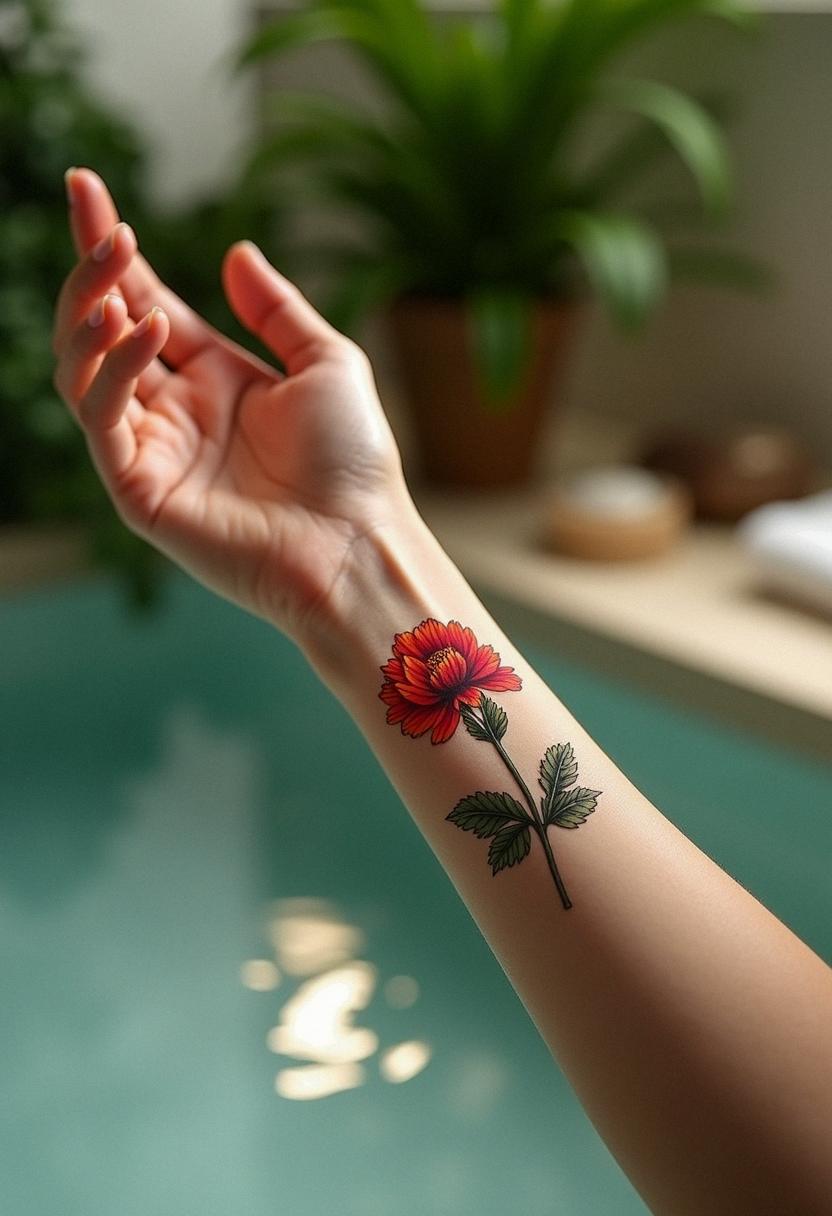 carnation tattoo