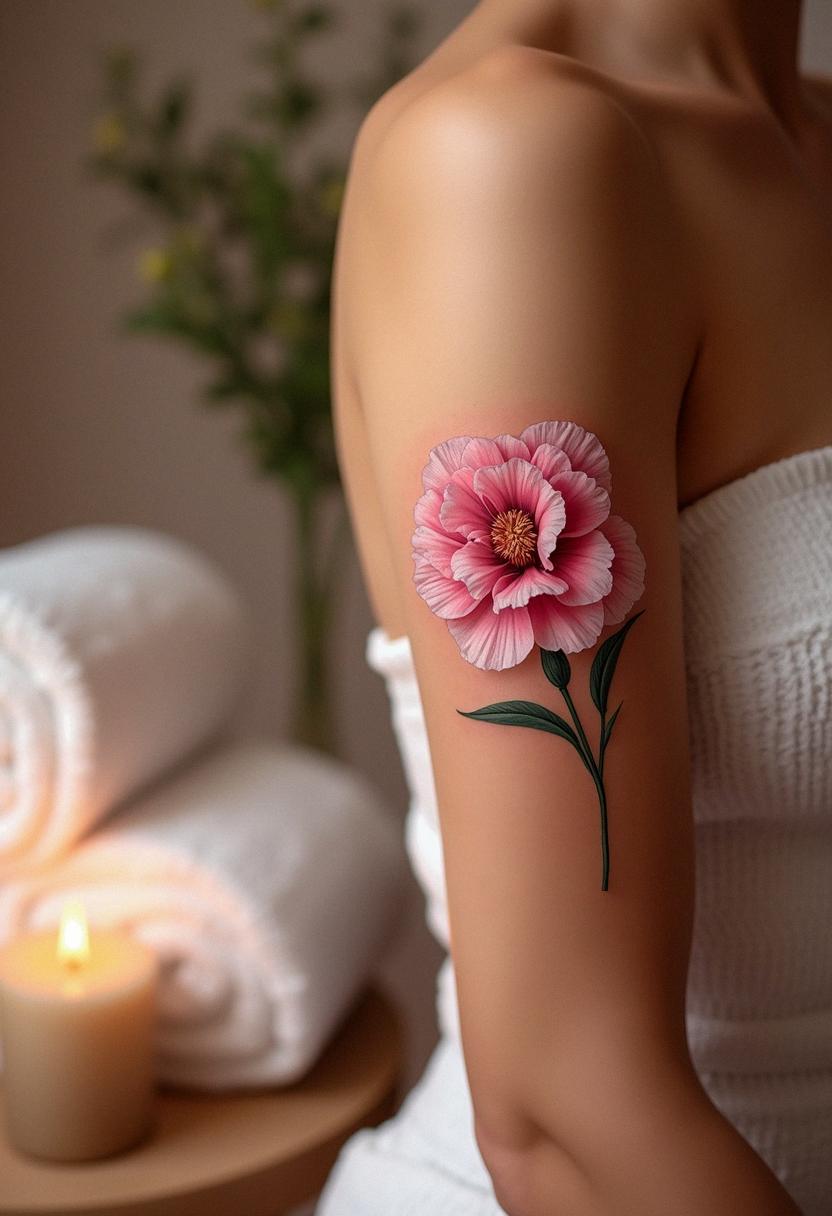 carnation tattoo