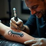 Centipede Tattoo 00001