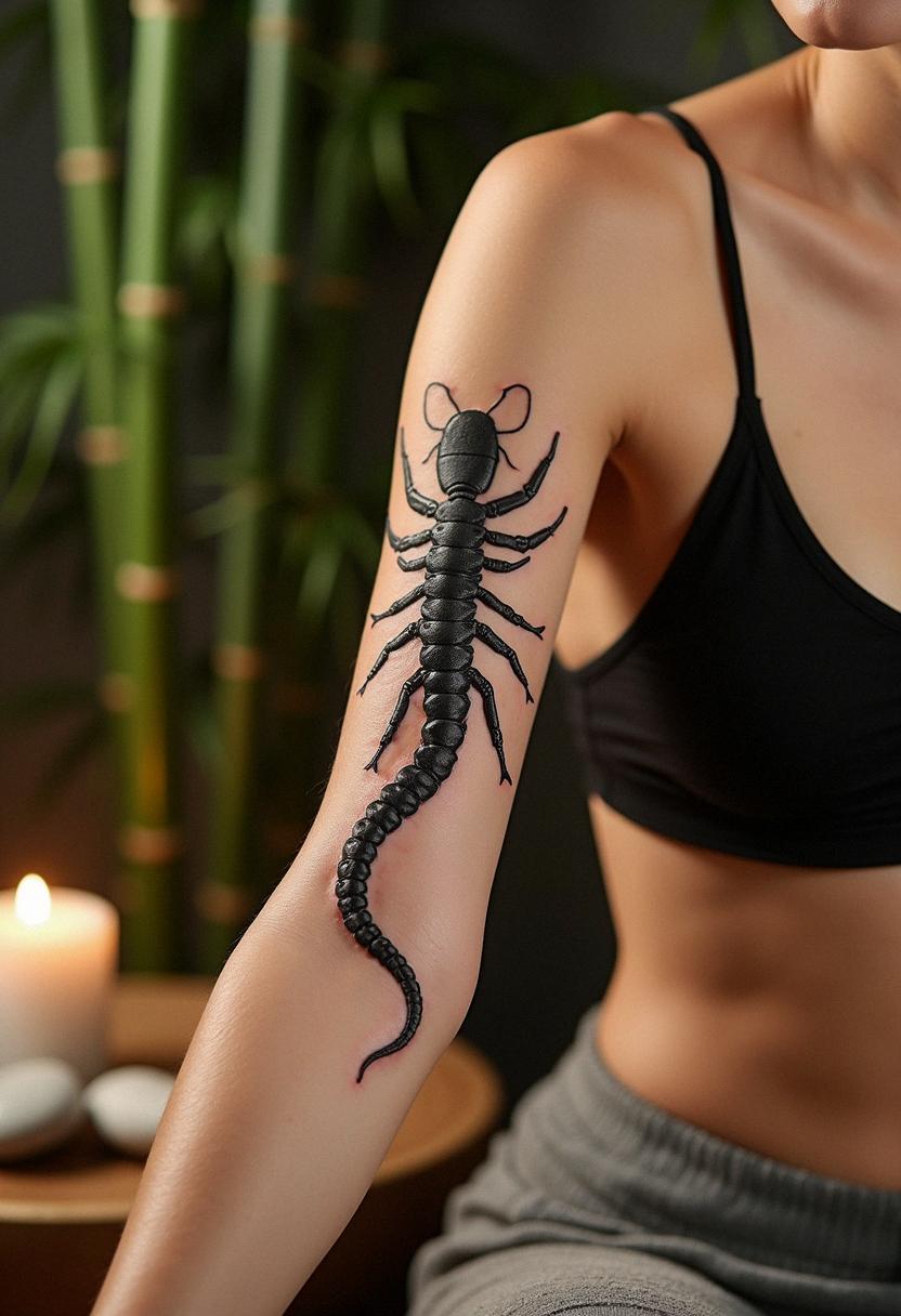 centipede tattoo