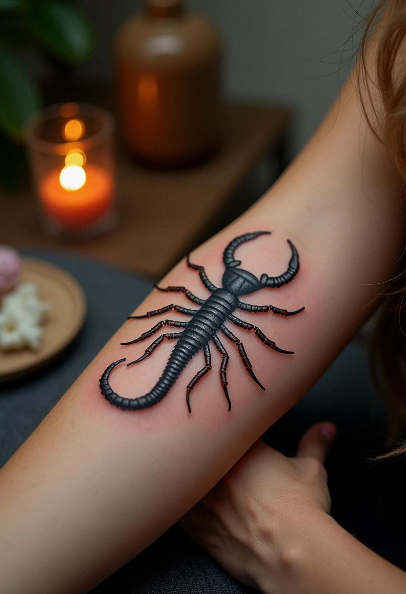 centipede tattoo