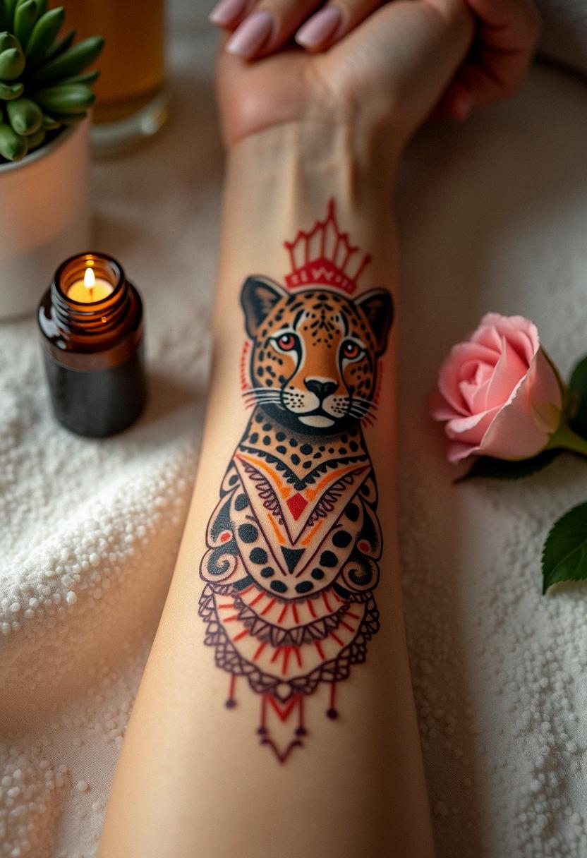 cheetah tattoo