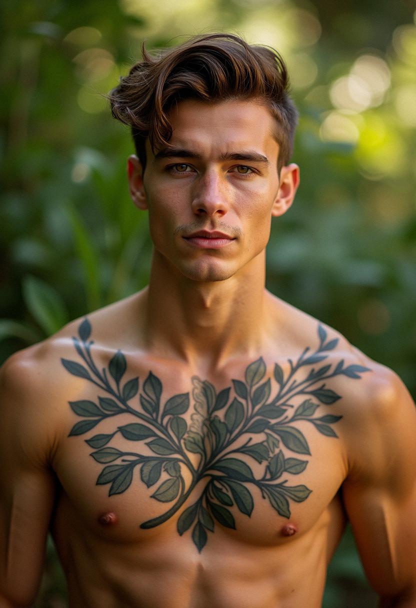 chest tattoos for men