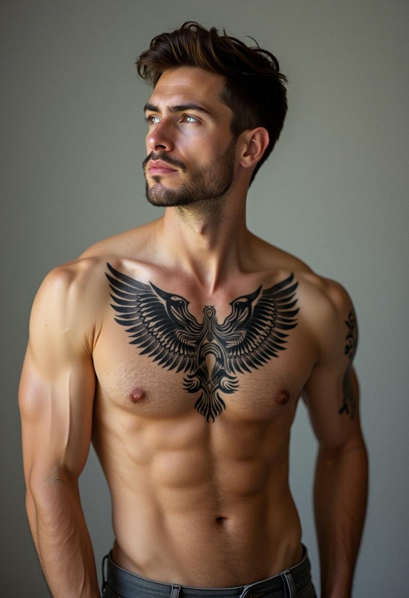 chest tattoos for men