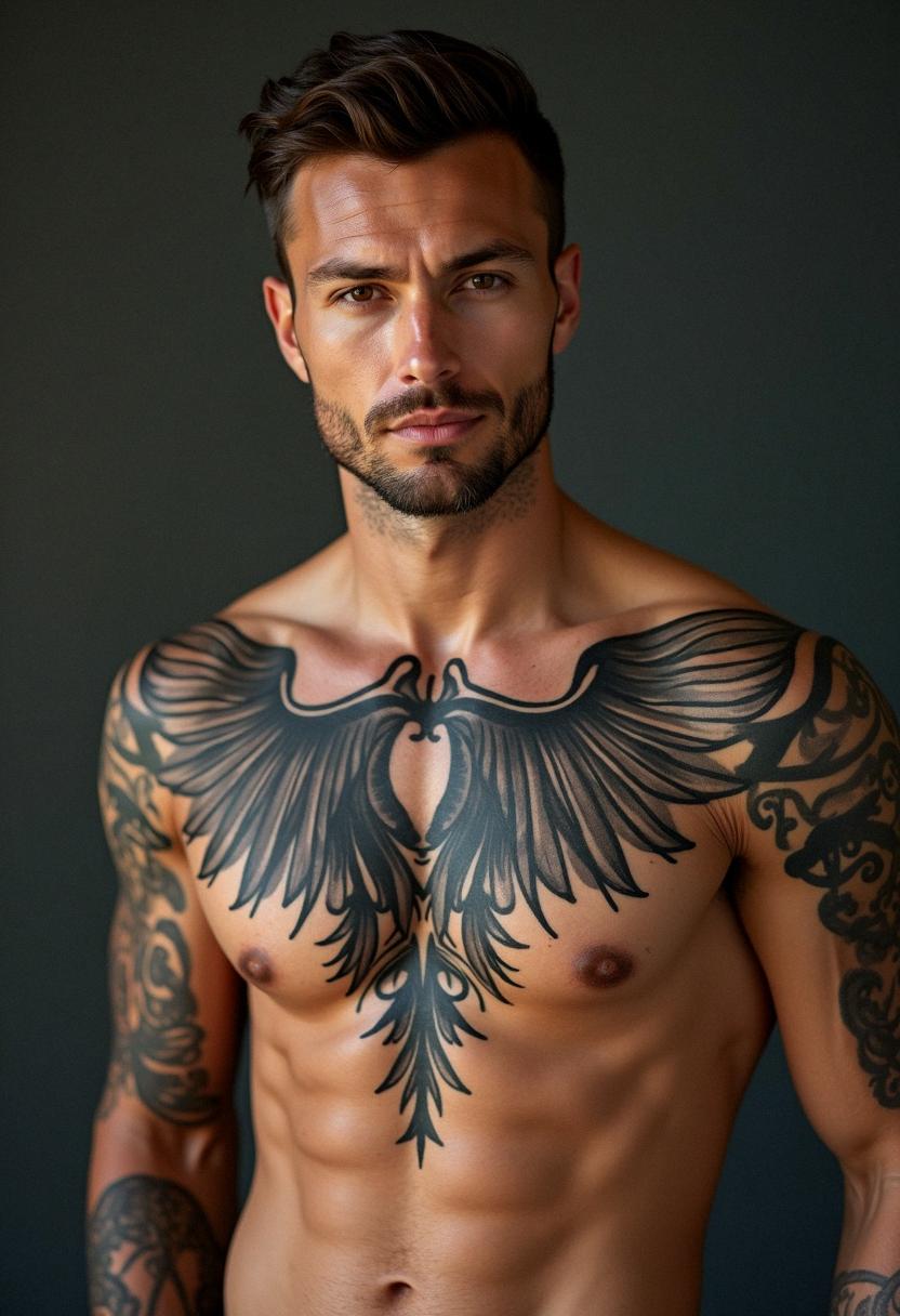 chest tattoos for men