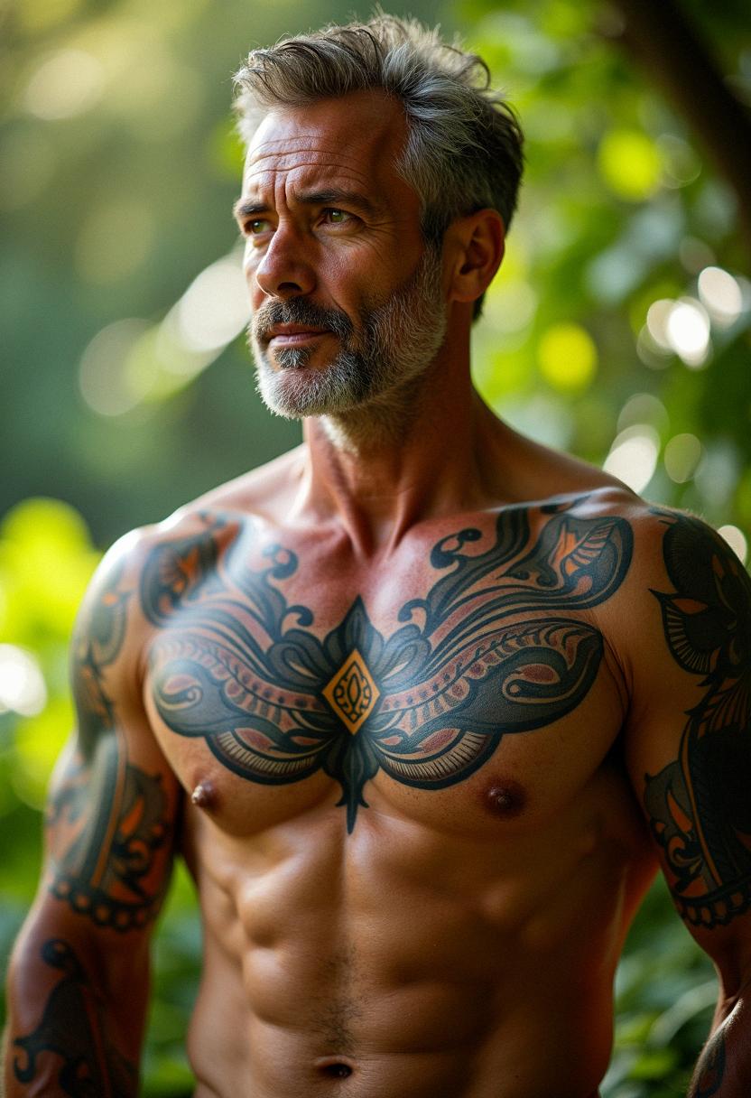 chest tattoos for men