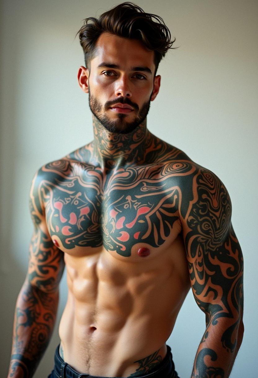 chest tattoos for men