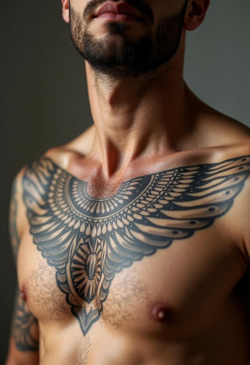 chest tattoos for men