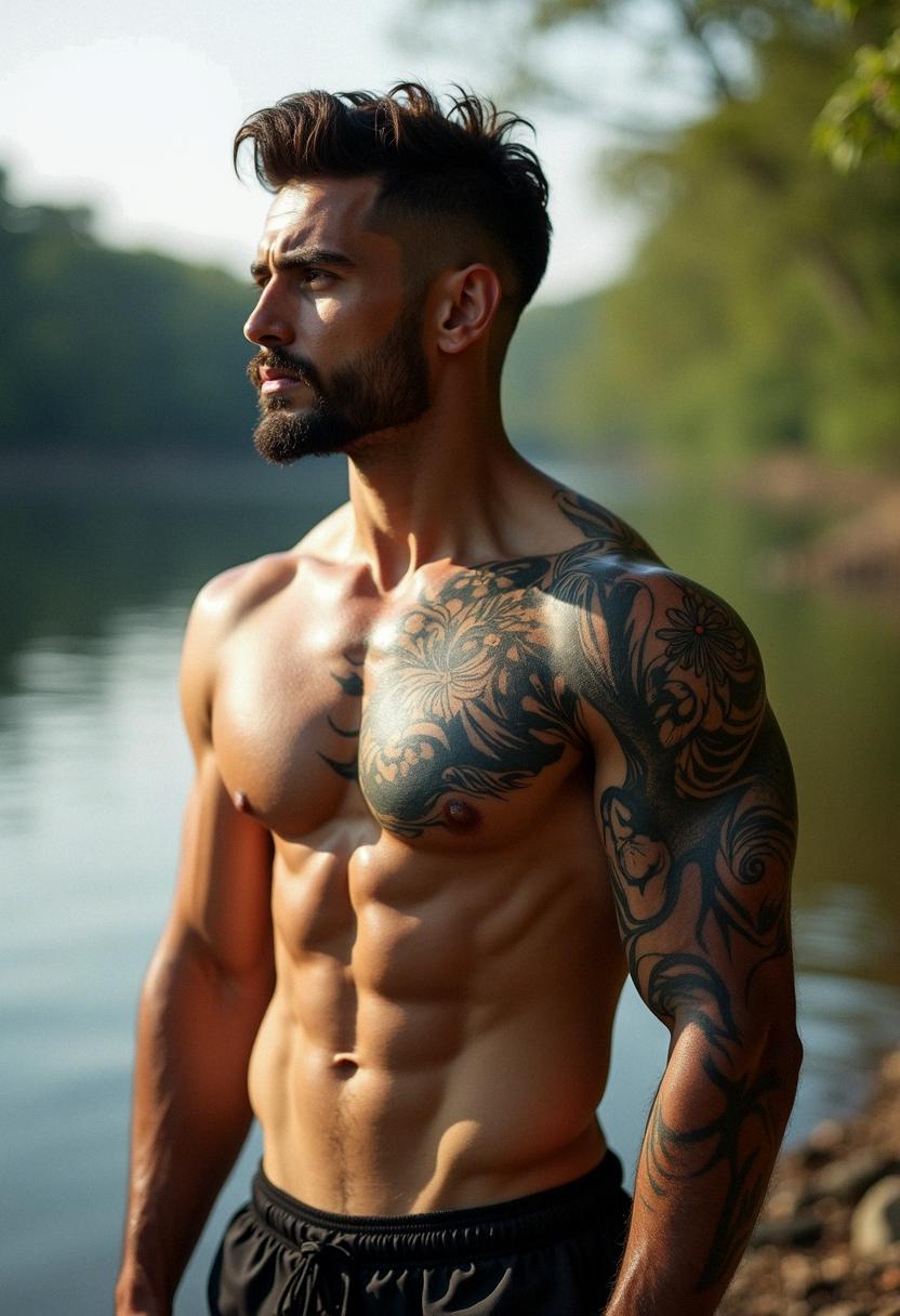 chest tattoos for men