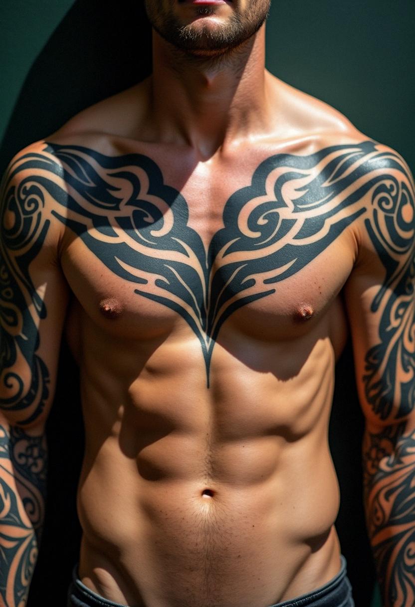 chest tattoos for men