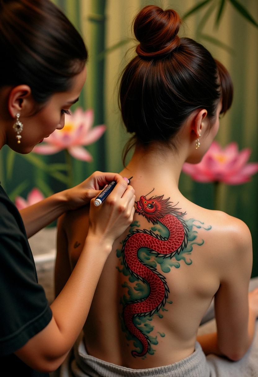 chinese dragon tattoo