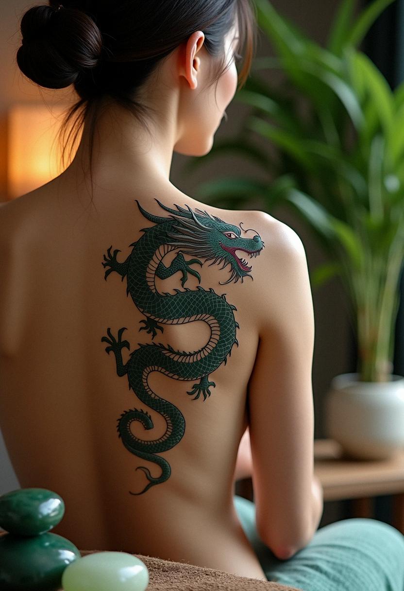 chinese dragon tattoo