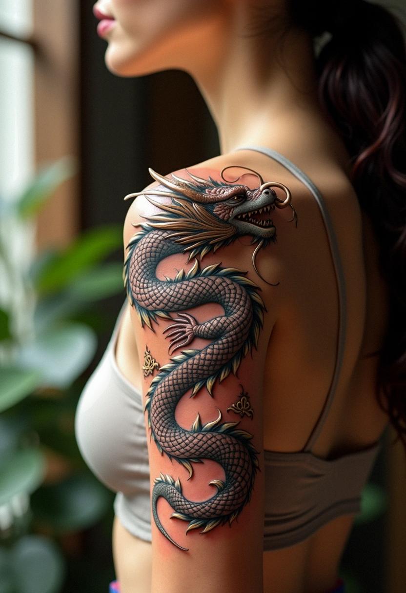chinese dragon tattoo