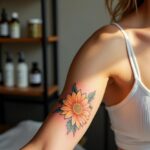 Chrysanthemum Tattoo 00001