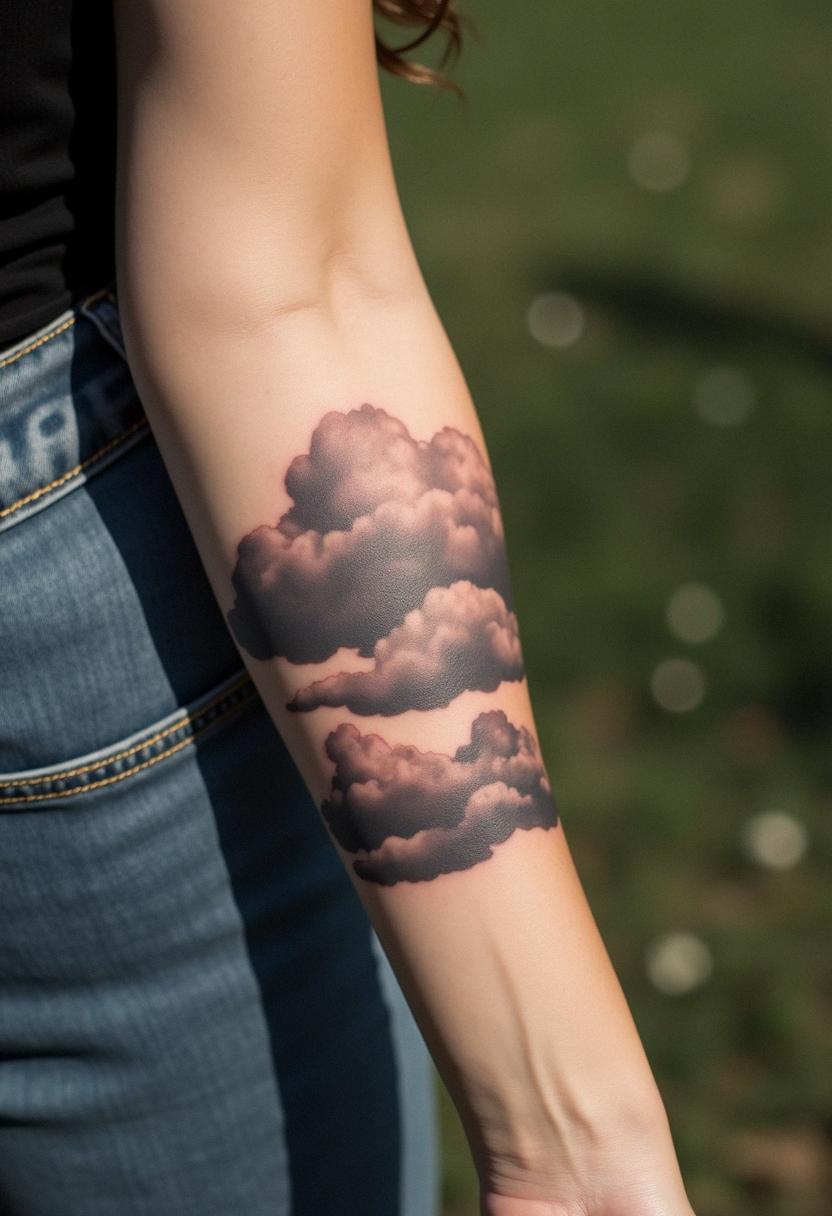 cloud tattoo