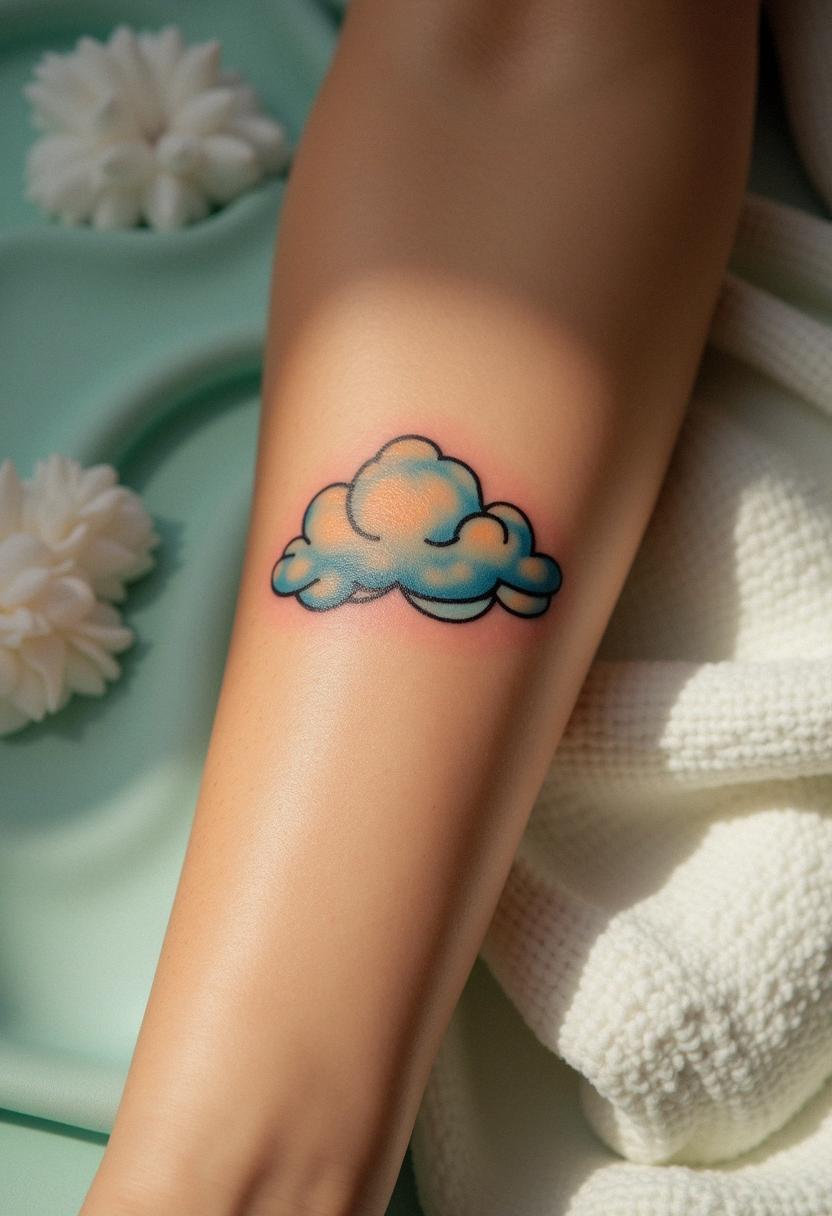 cloud tattoo