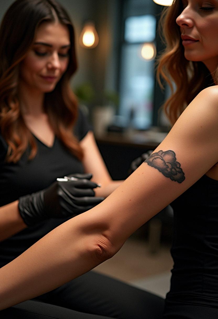 cloud tattoo