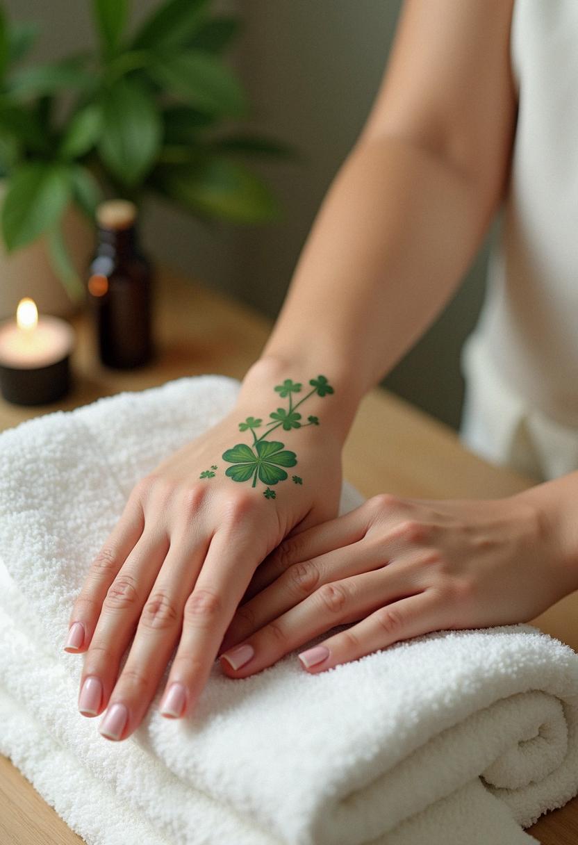 clover tattoo