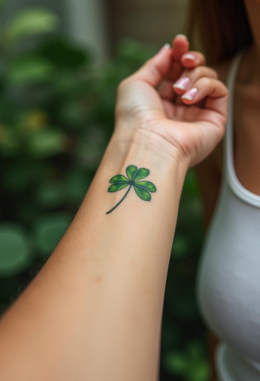 clover tattoo