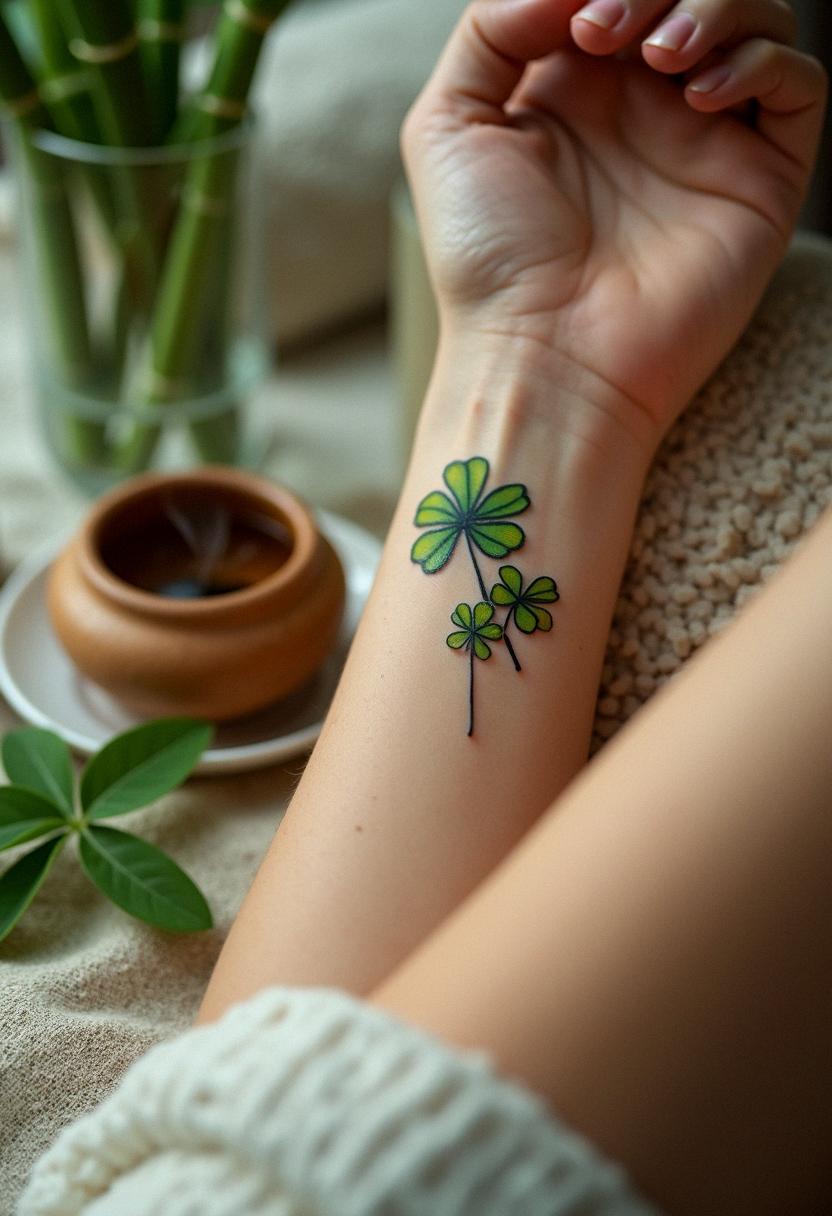 clover tattoo