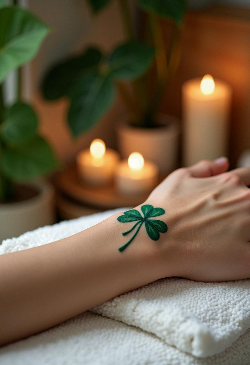 clover tattoo