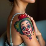 Clown Tattoo 00002