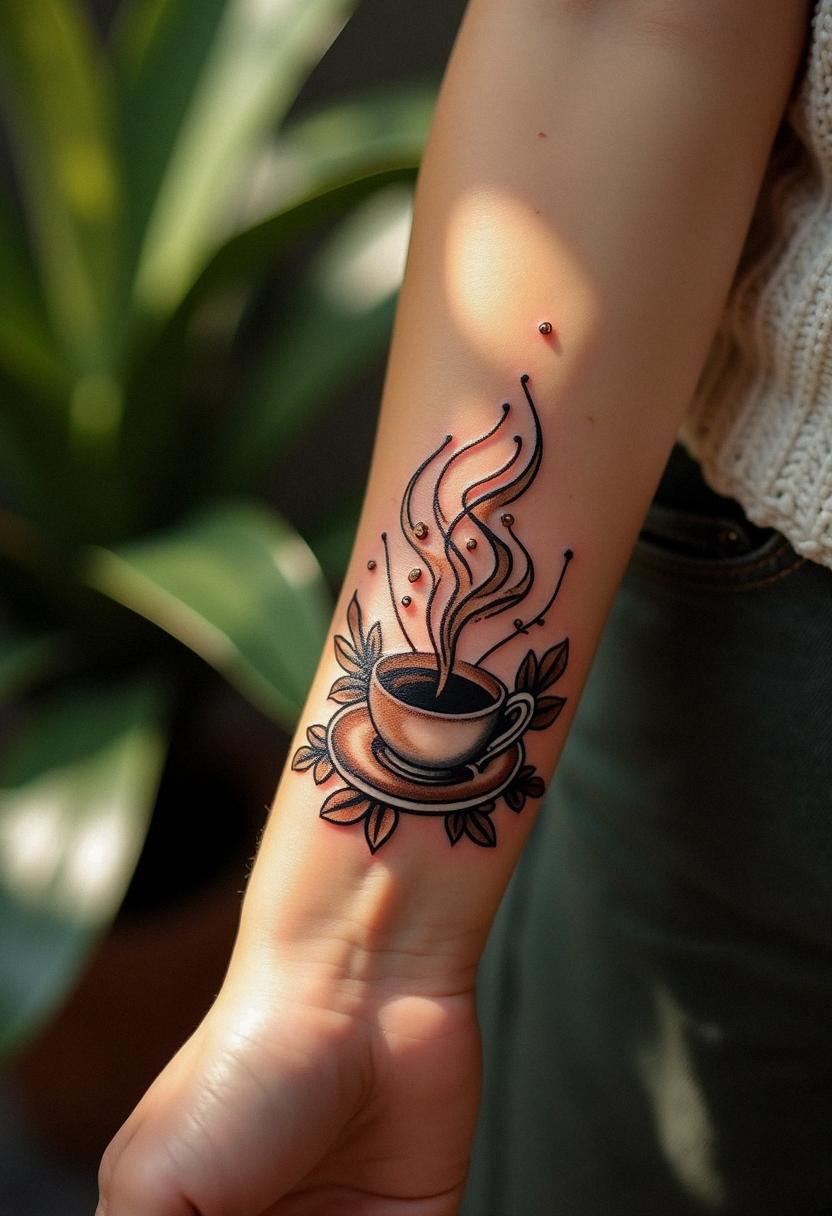 coffee tattoo