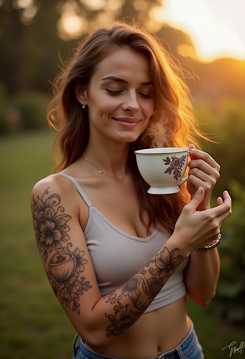 coffee tattoo