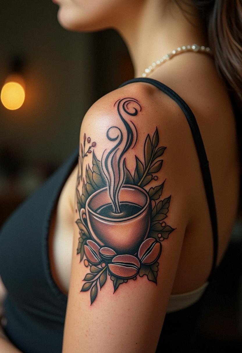coffee tattoo