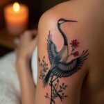 Crane Tattoo 00002