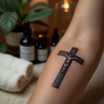 Cross And Jesus Tattoo 00001