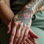 Cross Arm Tattoo 00001