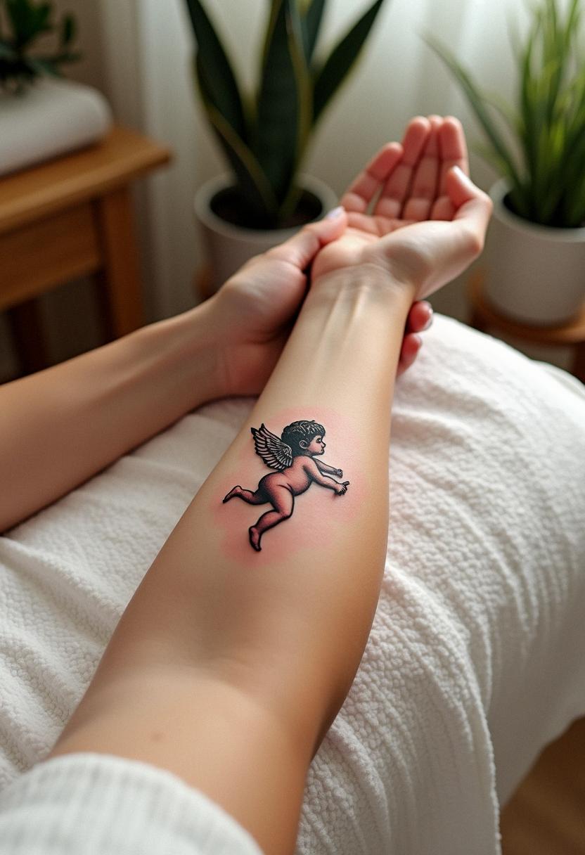 cupid tattoo