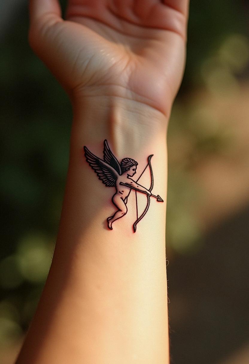 cupid tattoo